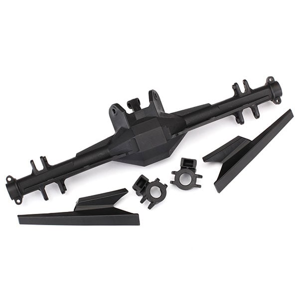 Traxxas Carter d’essieu, support gauche et droite et moyeu d’essieu ar (2) 8540