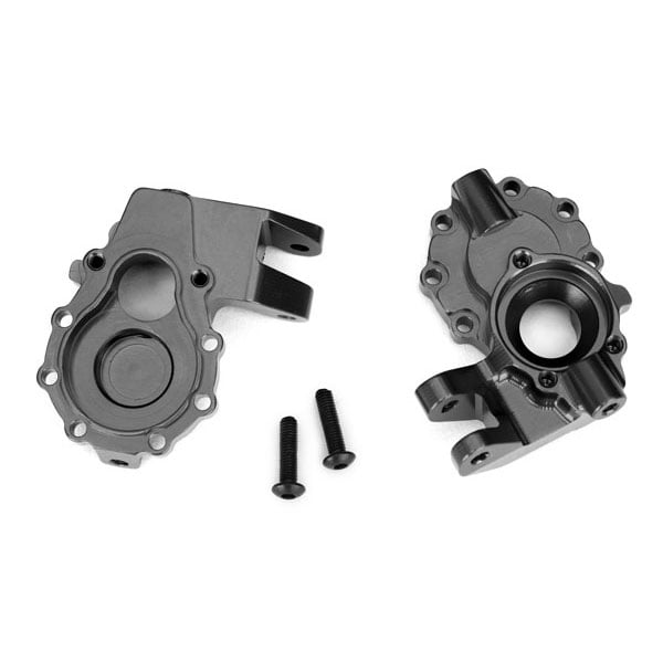 Traxxas Carter d’entrainement alu anodisé gris avant gauche / droit 8252A