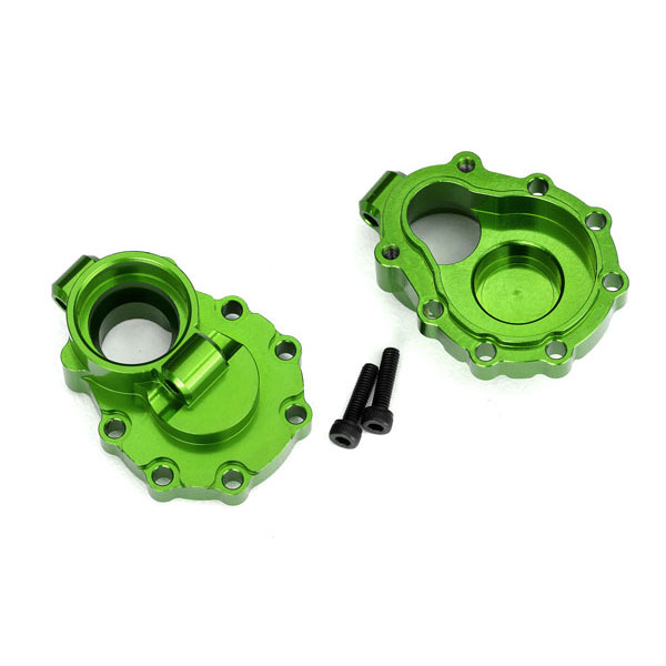 Traxxas Carter d’entrainement alu anodisé vert arrière gauche / droit 8253G