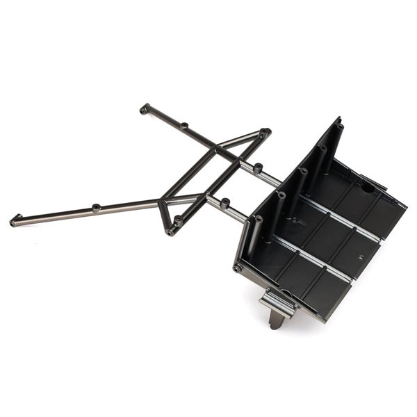 Traxxas Châssis tubulaire, section centrale, arrière – satin chrome 8432X