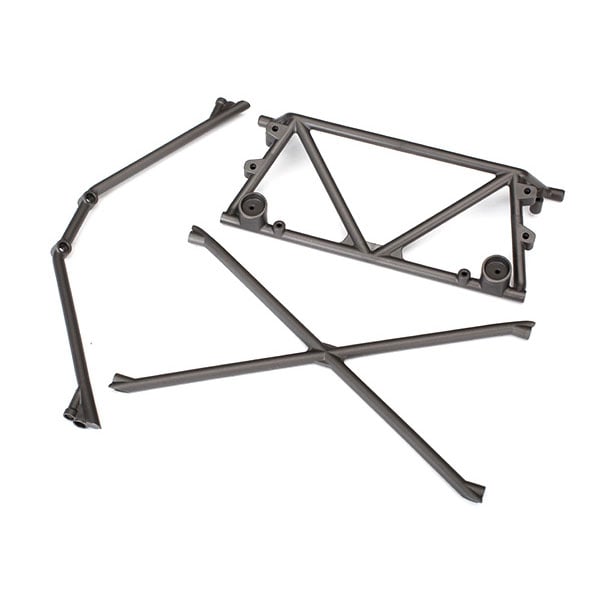 Traxxas Châssis tubulaire, support central, cage et cage arrière 8433