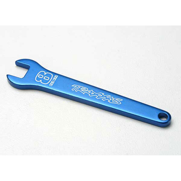 Traxxas Clé plate 8 mm alu anodisée bleu 5478