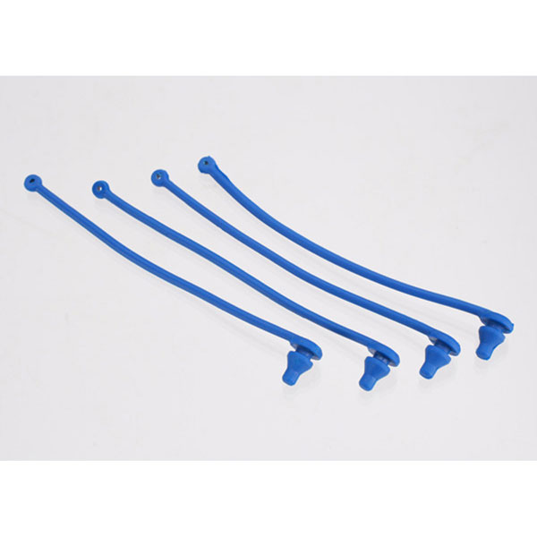 Traxxas Clips de carrosserie bleus (4) 5751 – Image 1
