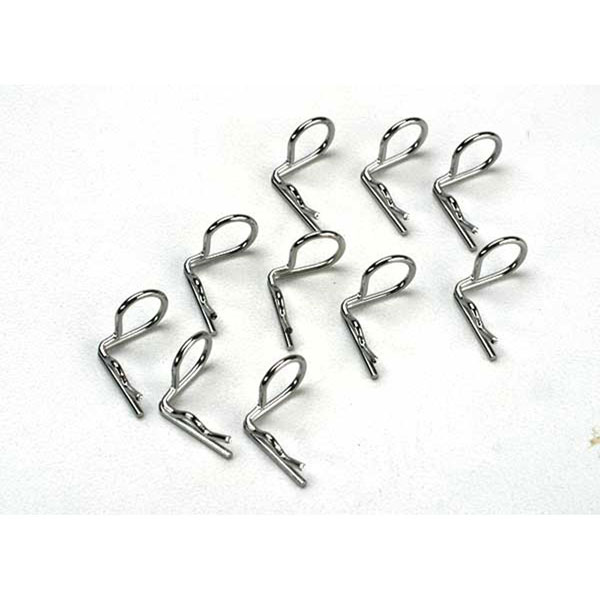 Traxxas Clips de carrosserie coudes a 90° (10) 3935