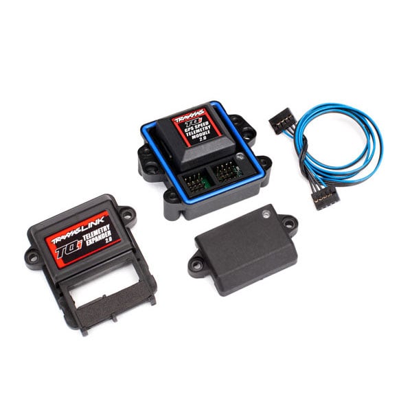 Traxxas Combo module d’extention de telemetrie + GPS 2.0 pour radio TQi 6553X – Image 1