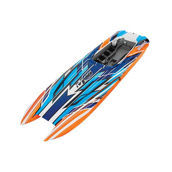 Traxxas Coque avec graphiques orange assemblee – DCB M41 5786 – Image 1