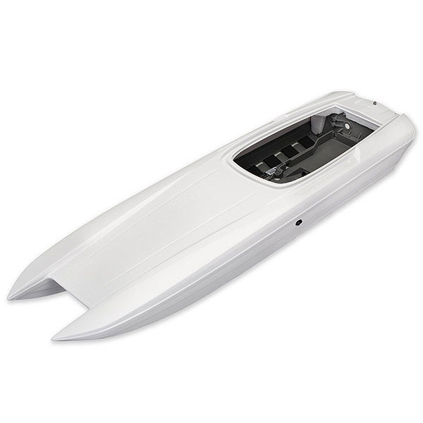 Traxxas Coque blanche sans decorations assemblee – DCB M41 5764 – Image 1