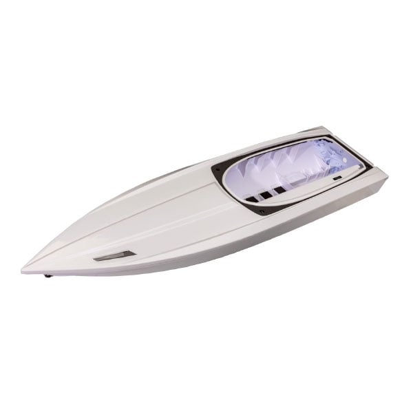 Traxxas Coque blanche sans decorations assemblee Spartan SR 10315 – Image 1