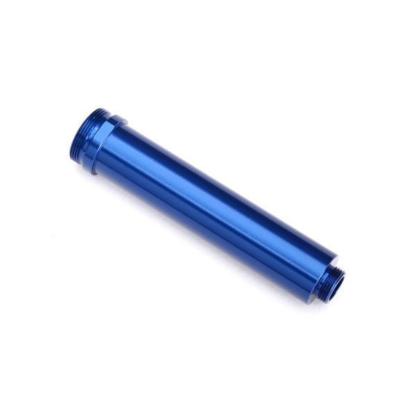 Traxxas Corps d’amortisseur arrière gtr, 77 mm, alu anodisés bleu non filete 8462X