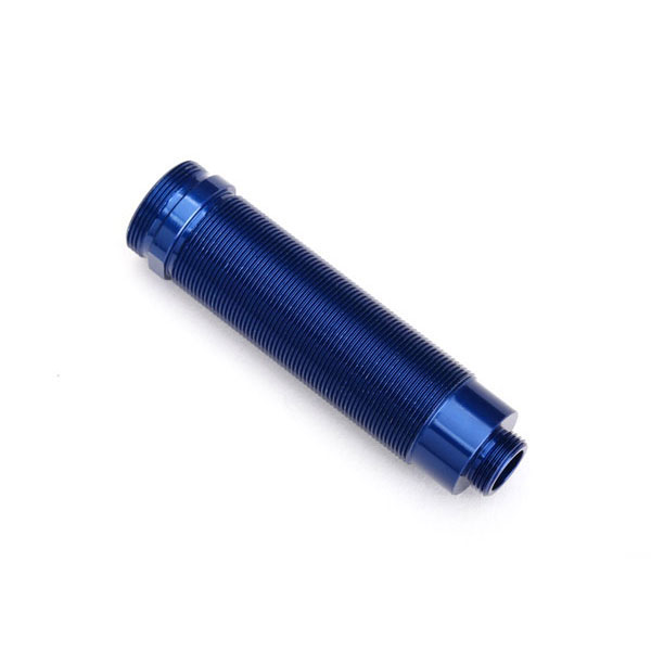 Traxxas Corps d’amortisseur avant gtr, 64 mm, alu anodisés bleu filete 8452X