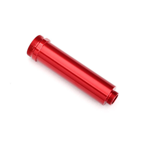 Traxxas Corps d’amortisseur avant gtr, 64 mm, alu anodisés rouge non filete 8453R