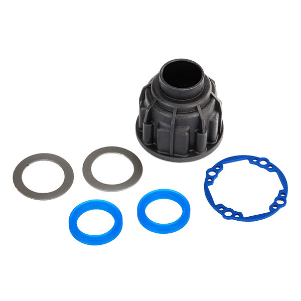 Traxxas Corps de différentiel avant / central + joints 8581