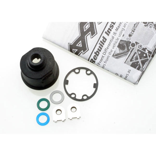 Traxxas Corps de différentiel + joints et supports 3978