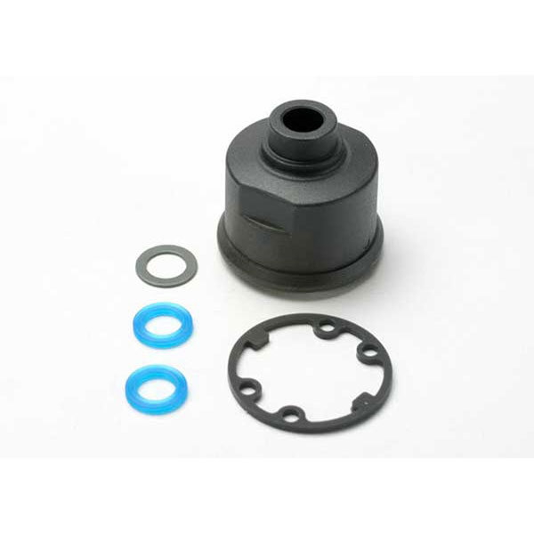 Traxxas Corps de différentiel + joints et supports 5381