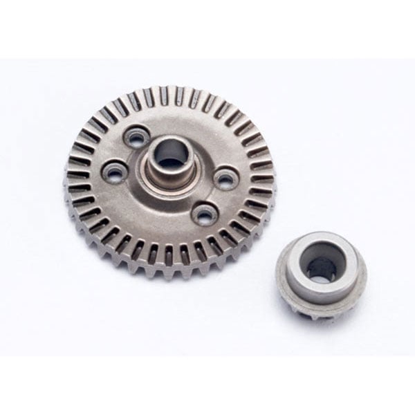 Traxxas Couronne de différentiel arrière + pignon d’attaque 6879