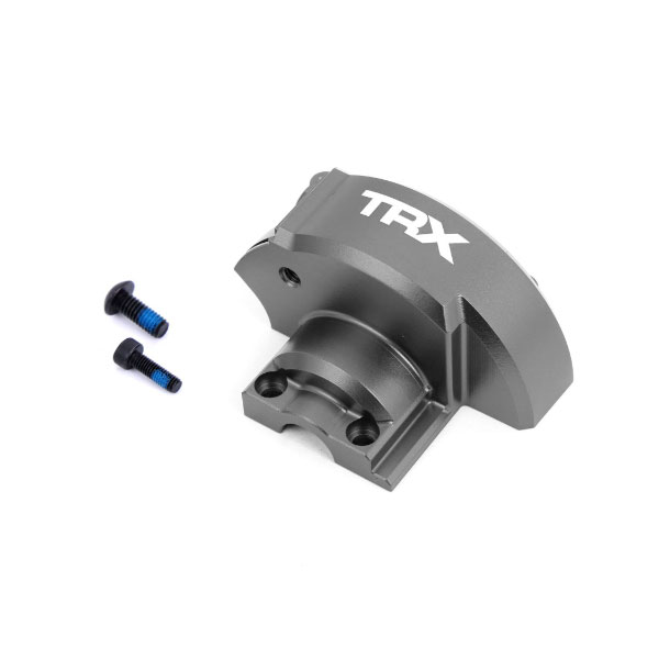 Traxxas Couvercle de transmission anodise gris – Maxx Slash 10287-GRAY – Image 1