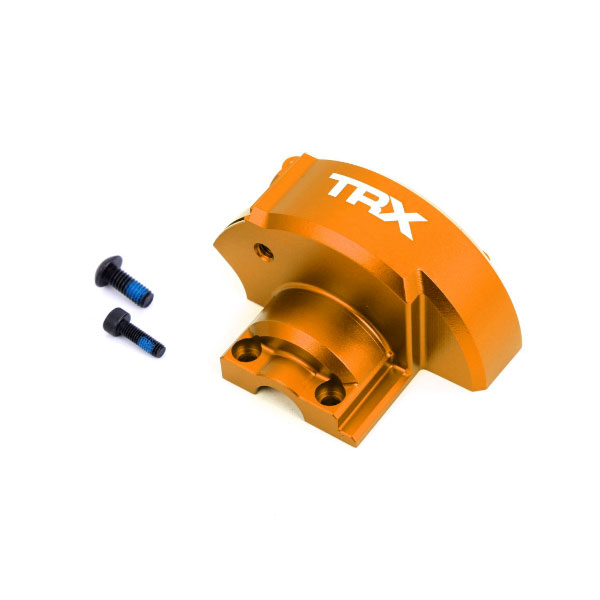 Traxxas Couvercle de transmission anodise orange – Maxx Slash 10287-ORNG – Image 1