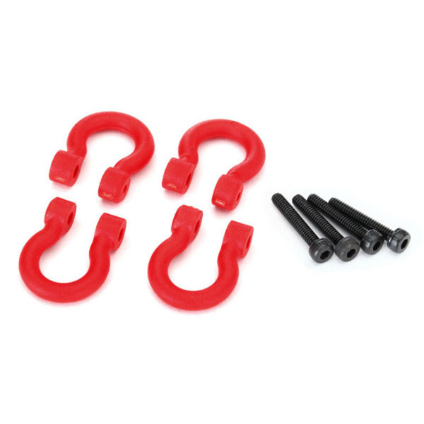 Traxxas Crochet pare chocs avant / arrière rouge 8234R