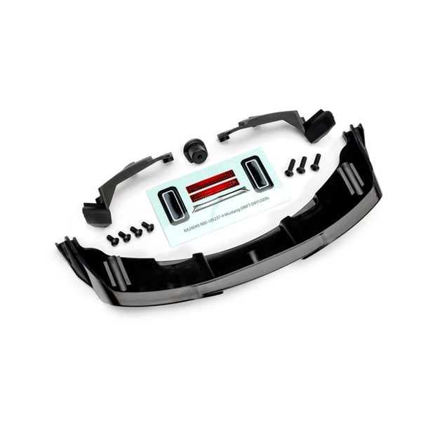 Traxxas Diffuseur arrière + support 10513