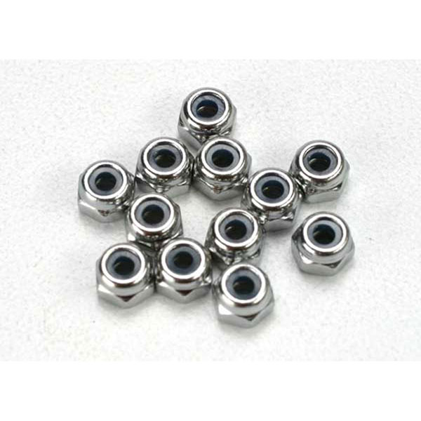 Traxxas Écrous nylstop 2,5 mm (12) 5158