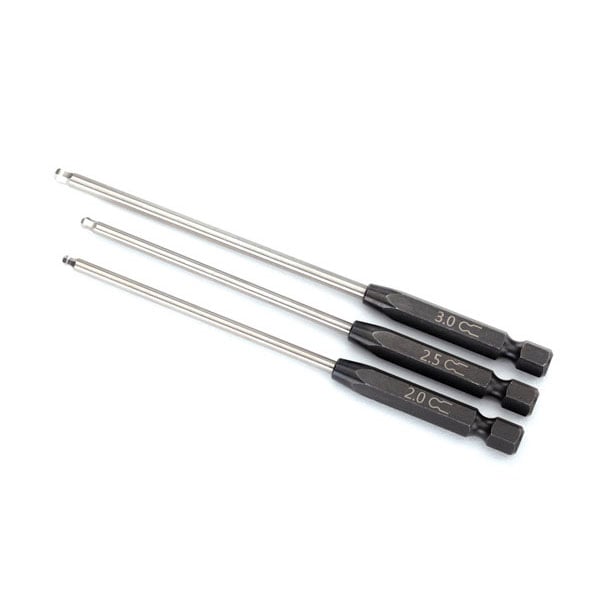 Traxxas Embouts hexagonaux arrondis (x3) (2,0 / 2,5mm / 3,0mm) 8716X – Image 1
