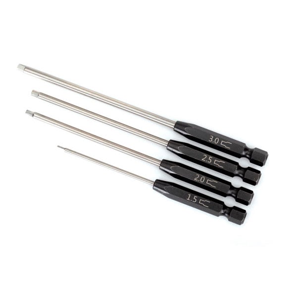 Traxxas Embouts hexagonaux droits (x4) (1,5 / 2,0 / 2,5 / 3,0mm) 8715X – Image 1