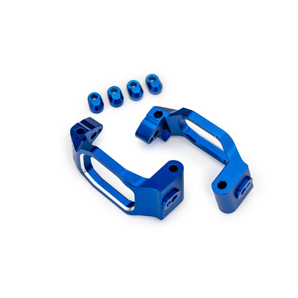 Traxxas Etrier de fusees alu anodise bleu gauche et droit (x2) 10232-BLUE – Image 1