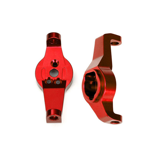 Traxxas Étrier de fusées alu anodisé rouge gauche et droit x4 8232R