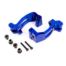 Traxxas Etrier de fusees gauche et droit alu anodisees bleus (x2) – Sledge 9532X – Image 1