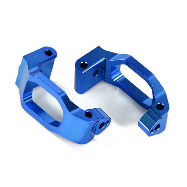 Traxxas Etrier de fusees gauche et droit alu anodises bleu x2 8932X – Image 1
