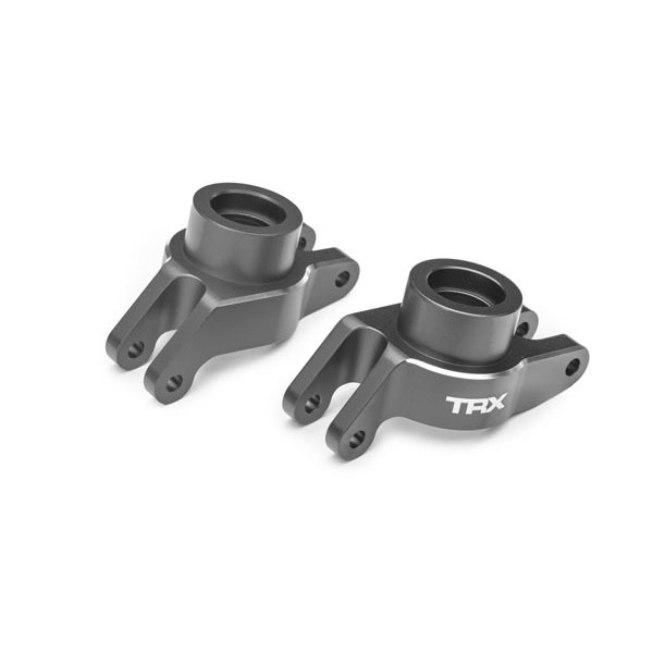 Traxxas Fusees arriere gauche / droite alu anodisees grise (x2) 10252-GRAY – Image 1