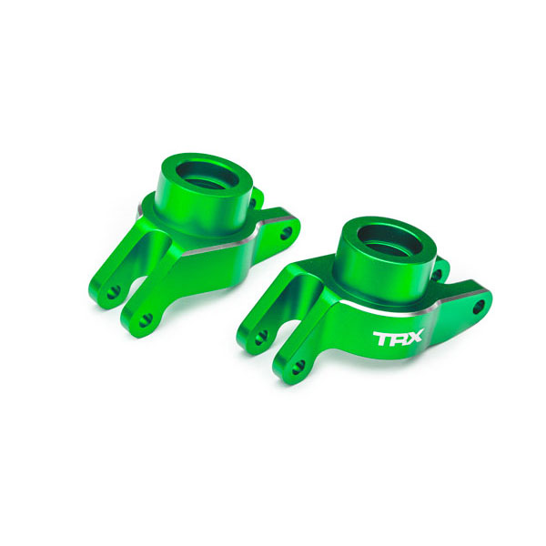 Traxxas Fusees arriere gauche / droite alu anodisees verte (x2) 10252-GRN – Image 1