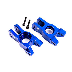 Traxxas Fusees arriere gauche et droite alu anodisees bleues – Sledge (x2) 9552X – Image 1