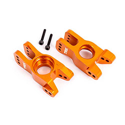 Traxxas Fusees arriere gauche et droite alu anodisees oranges – Sledge (x2) 9552T – Image 1