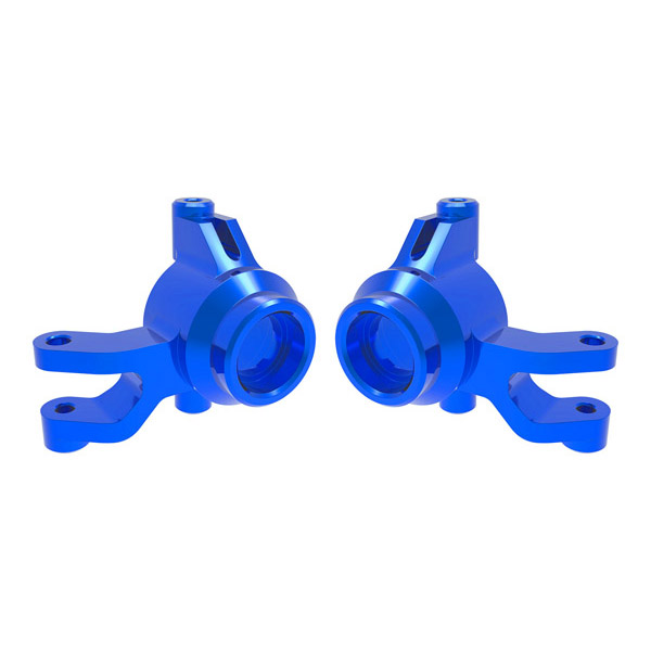 Traxxas Fusées de direction gauche / droit alu anodisées bleues (2) – mini ma 10734-BLUE