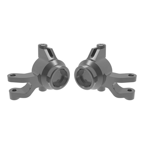 Traxxas Fusées de direction gauche / droit alu anodisées grises (2) – mini ma 10734-GRAY