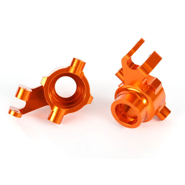 Traxxas Fusees de direction gauche / droit alu anodisees orange 8937A – Image 1