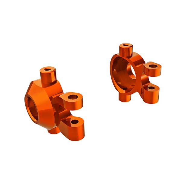 Traxxas Fusées de direction gauche / droit alu anodisées orange (x2) – TRX-4M 9737-ORNG