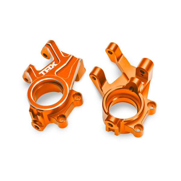 Traxxas Fusées de direction gauche / droit alu anodisées oranges (x2) – Funco 10936-ORNG