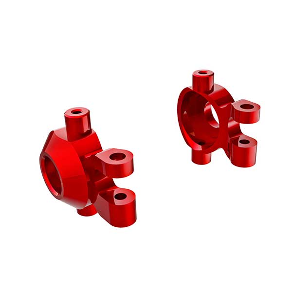 Traxxas Fusées de direction gauche / droit alu anodisées rouges (x2) – TRX-4M 9737-RED