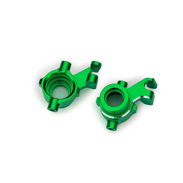 Traxxas Fusees de direction gauche / droit alu anodisees verte (x2) 10237-GRN – Image 1
