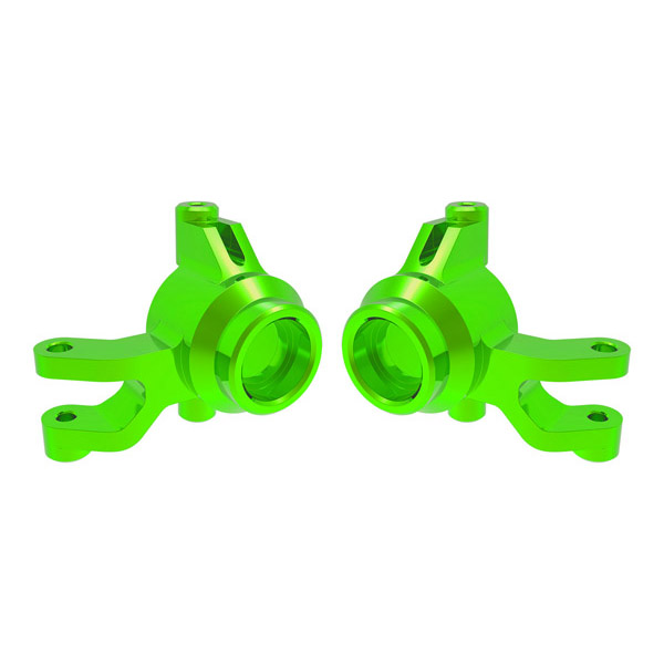 Traxxas Fusées de direction gauche / droit alu anodisées vertes (2) – mini ma 10734-GRN