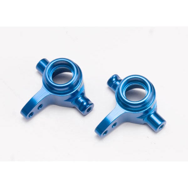 Traxxas Fusées de direction gauche / droit t6 alu anodisées bleu (2) 6837X