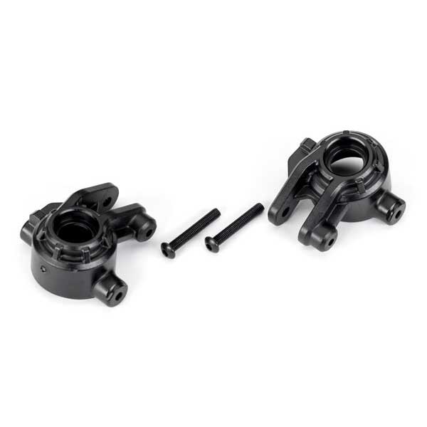 Traxxas Fusées de direction gauche/droite renforcées noires (x2) (pour 9080) 9037
