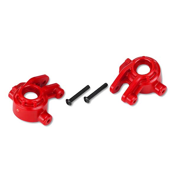 Traxxas Fusées de direction gauche/droite renforcées rouges (x2) (pour 9080) 9037R
