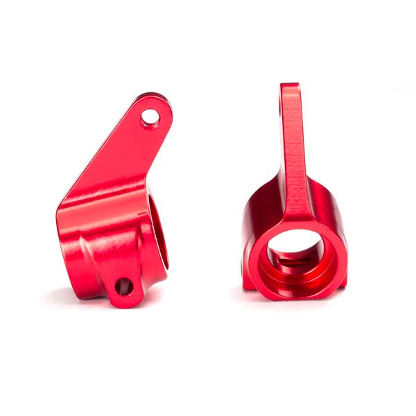 Traxxas Fusées de direction (x2) alu rouge Rustler / Stampede / Bandit 3636X