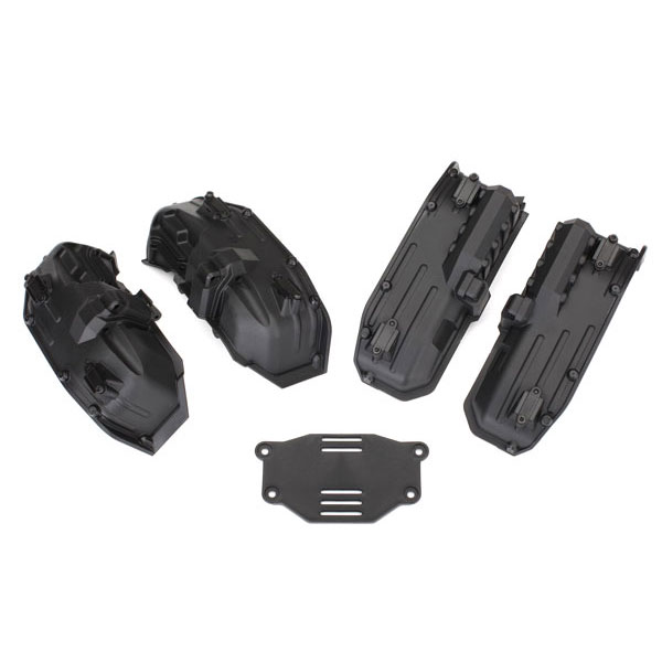 Traxxas Garde-boue, interieure, av / ar (2) / cache de lumière (8) 8080