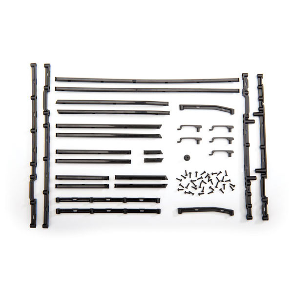 Traxxas Garniture laterale gauche et droite (noire) Mercedes benz 8815X