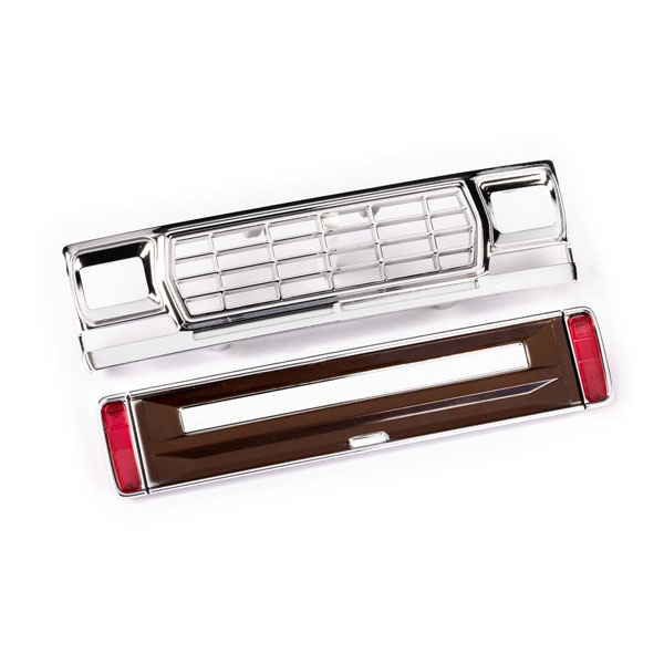 Traxxas Grille avant + panneau de hayon marron pour 9812 9819-BRWN