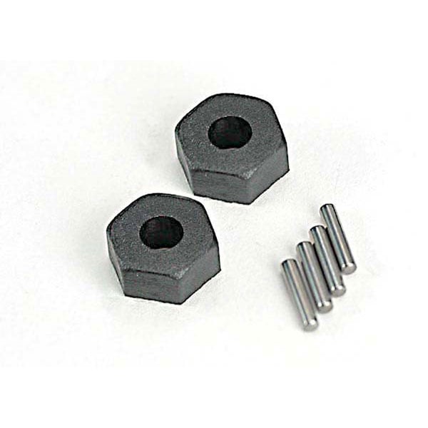 Traxxas Hexagones de roues + goupilles (2) 1654
